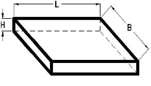 Asphalt measurement illustration